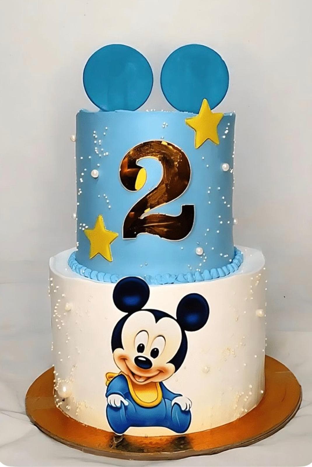 Baby Mickey Mouse Cake