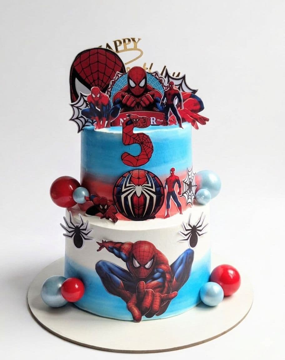 Spiderman Superhero Cake