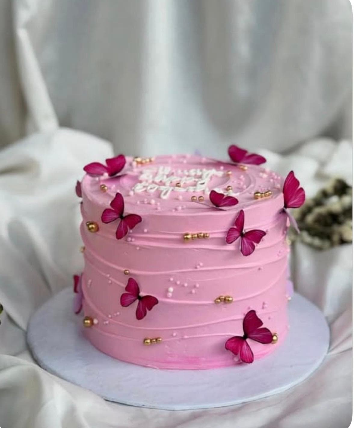 Princess Doll Butterfly Cake